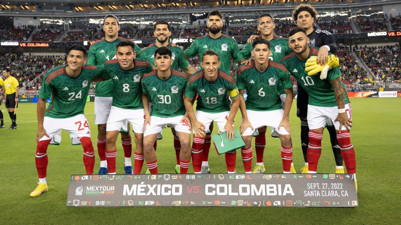 Calificaciones de la Selección Mexicana luego de la derrota ante Colombia