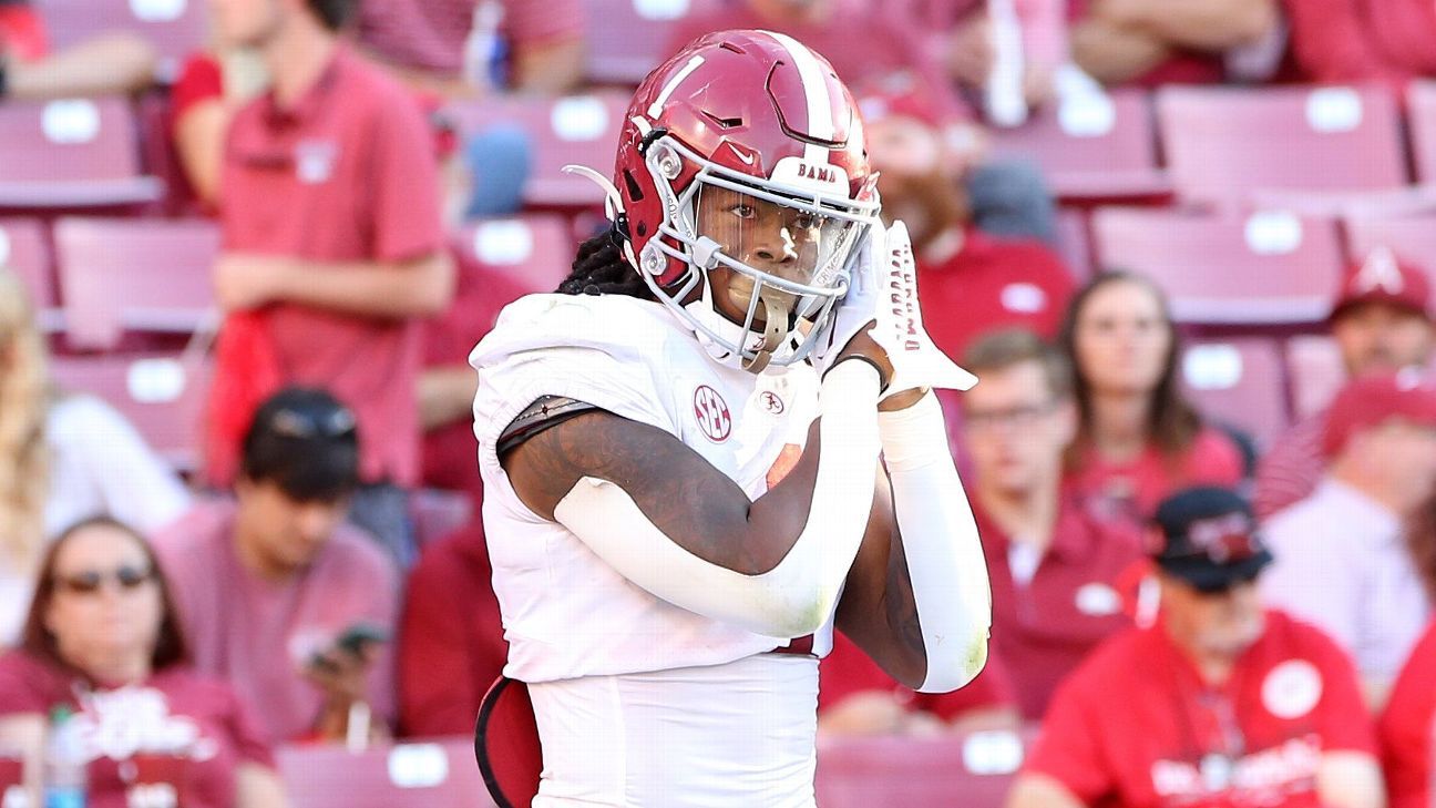 Bama bumped up, lots of SEC movement in Week 6 AP Top 25