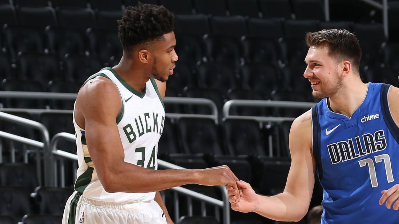 Luka Doncic says Giannis Antetokounmpo 'the best player in the NBA