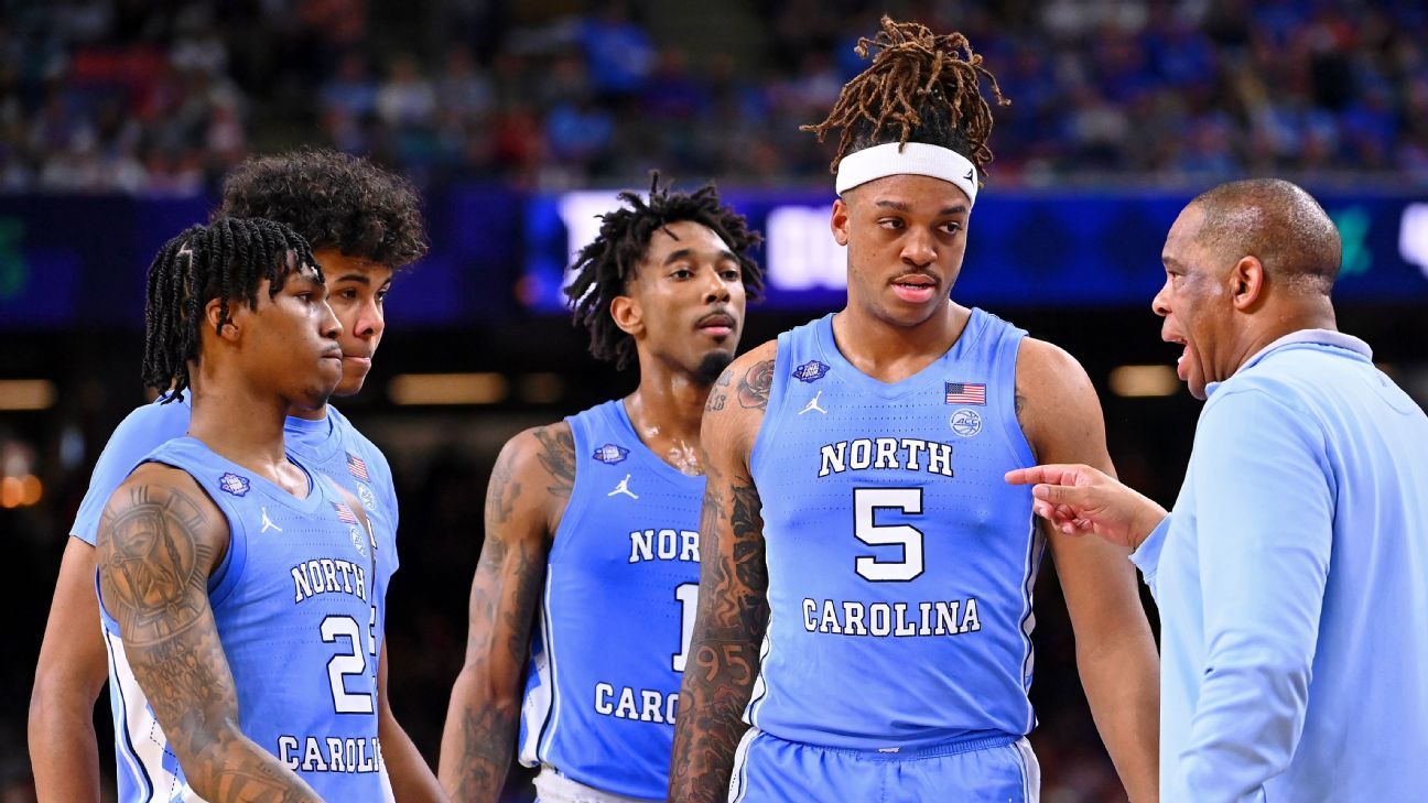 UNC No. 1 in ESPN's final 2022-23 Way-Too-Early Top 25 college basketball rankings