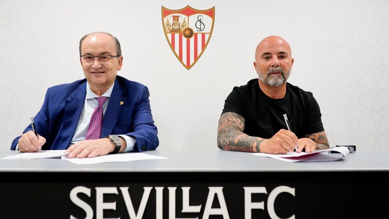 Sampaoli es el nuevo entrenador del Sevilla ESPN