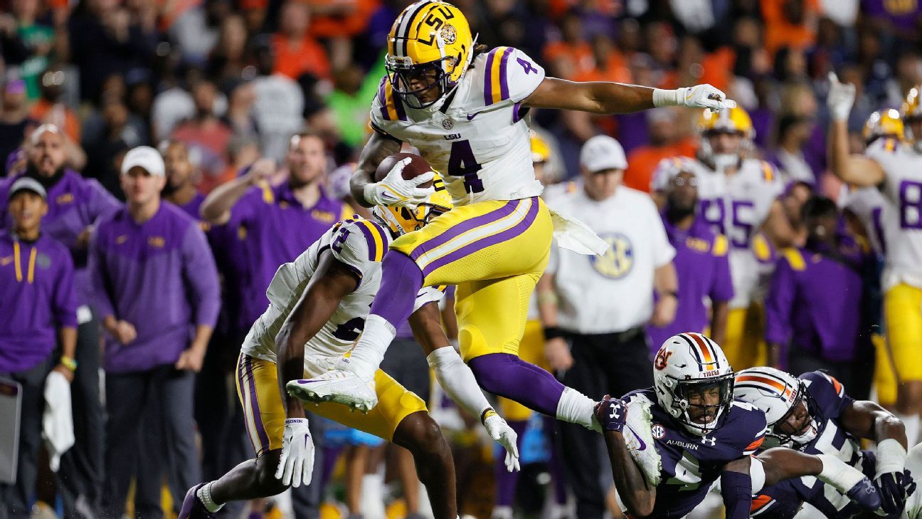 LSU running back Emery enters transfer portal