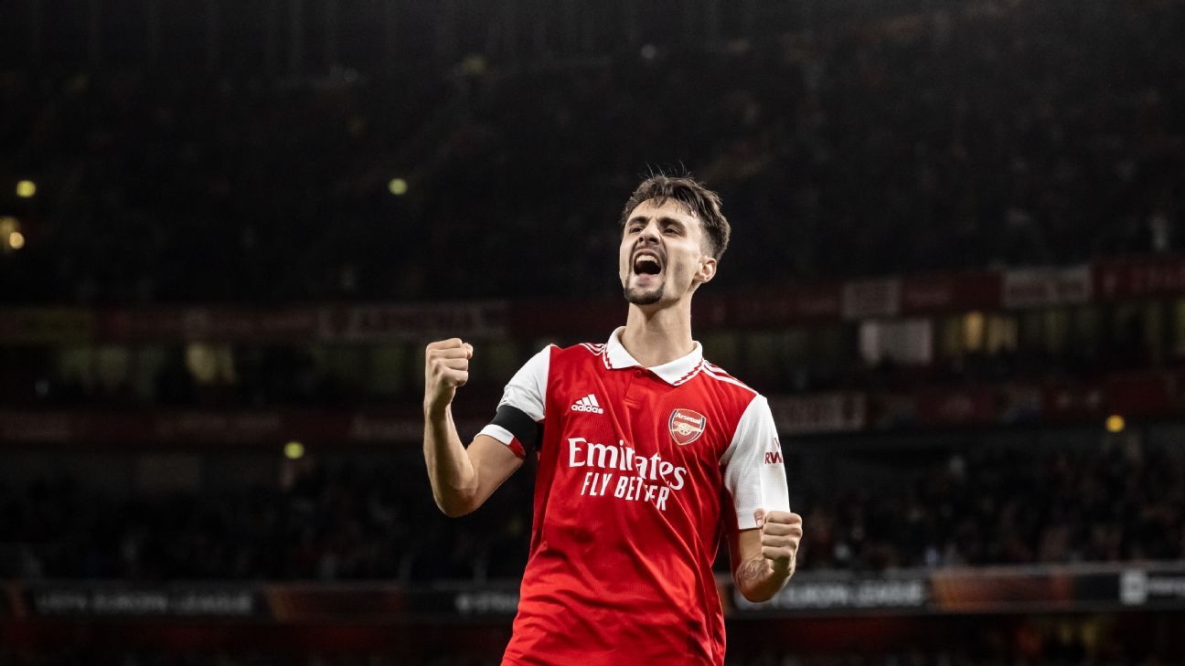 Arsenal ratings: Fabio Vieira steps up in Europa League - ESPN Australia