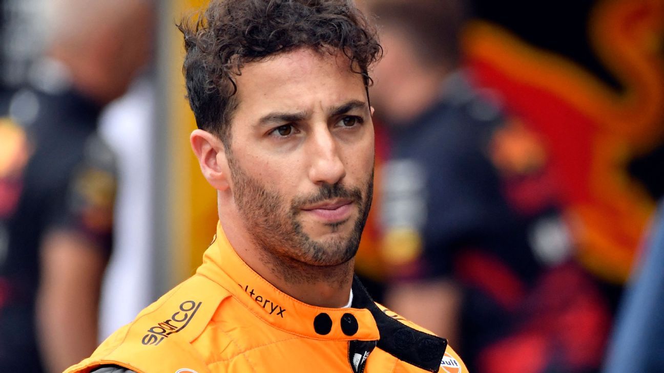 Daniel Ricciardo admits it's unlikely he's in Formula One next year - ESPN