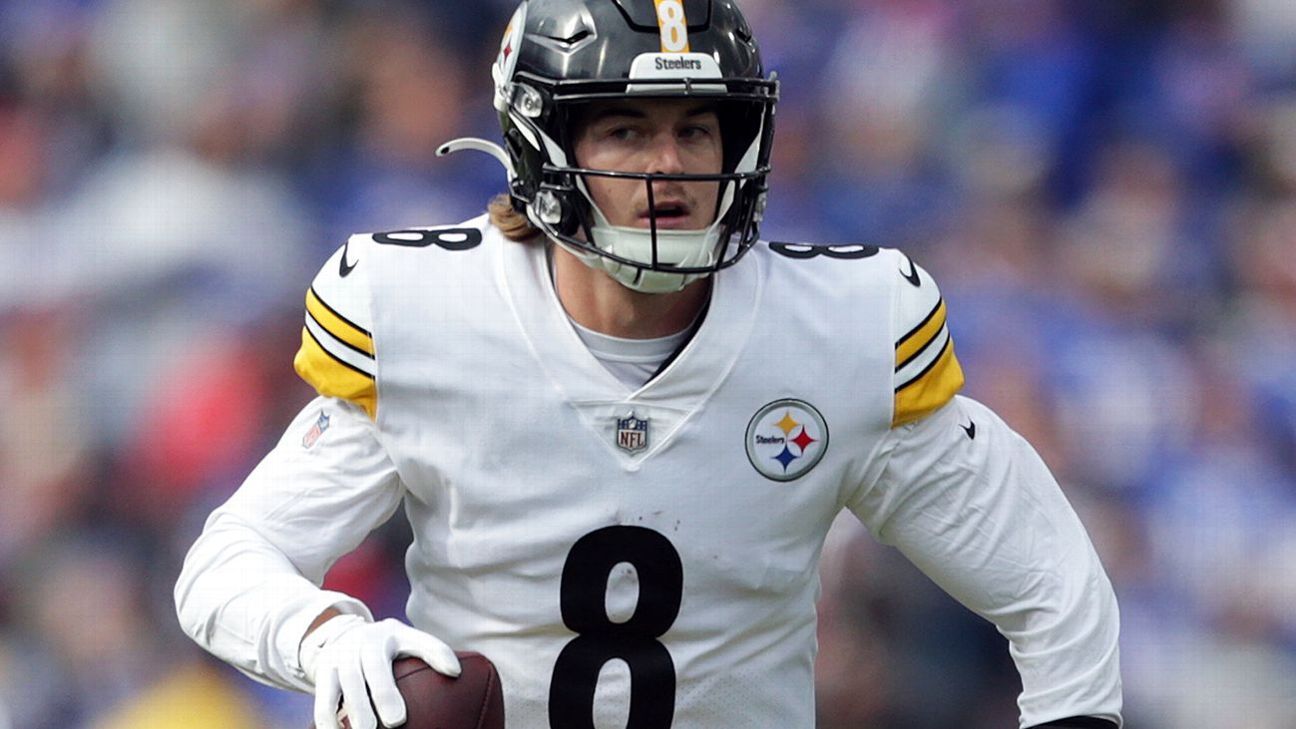 Steelers QB Kenny Pickett suffered bone bruise in knee, could have  short-term absence