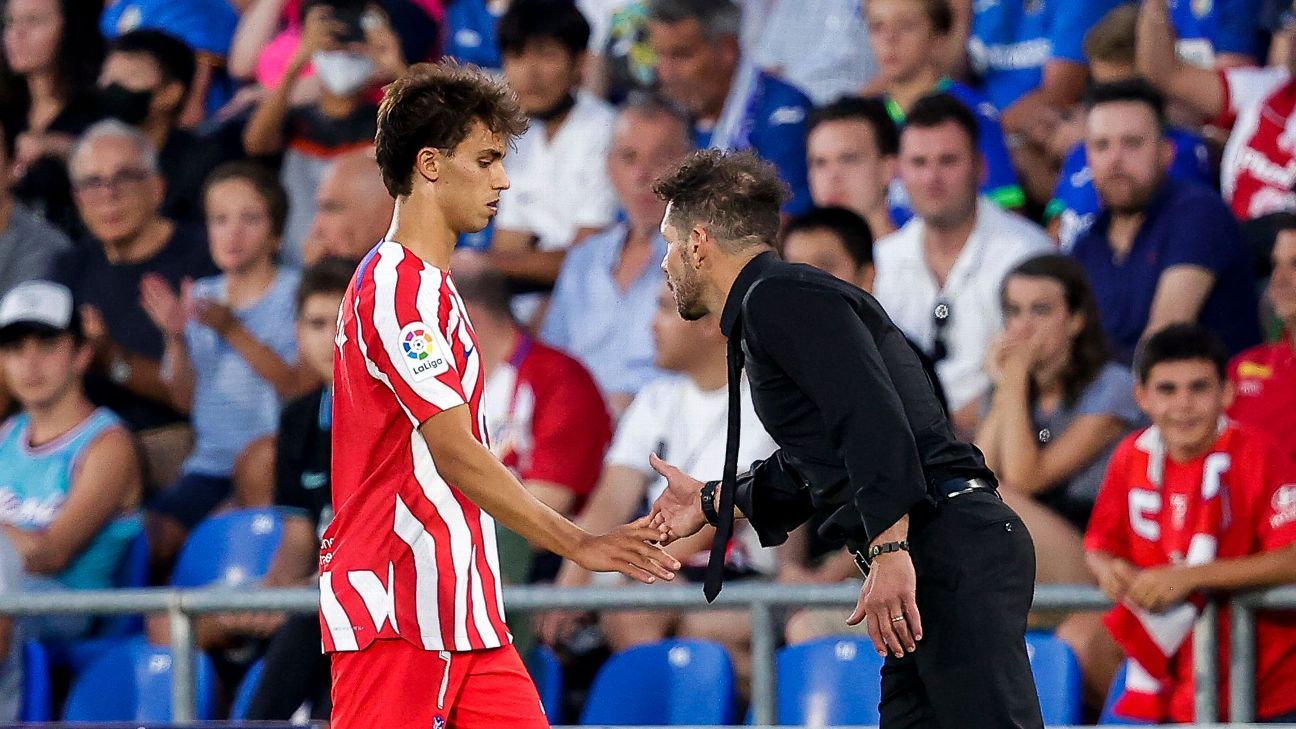 Atletico Madrid boss Diego Simeone rejects bullying claims after Joao Felix snub