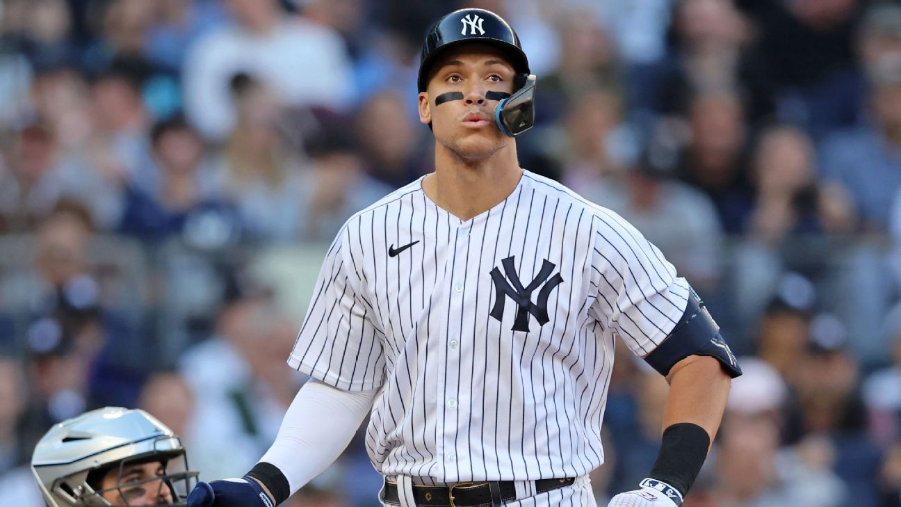 Aaron Judge sets MLB record with fourth, four-strikeout playoff game
