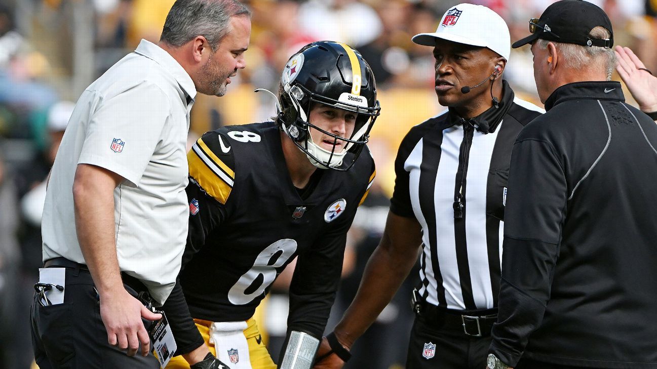 Steelers' Mike Tomlin: QB Kenny Pickett in concussion protocol, but will  start vs. Dolphins if cleared