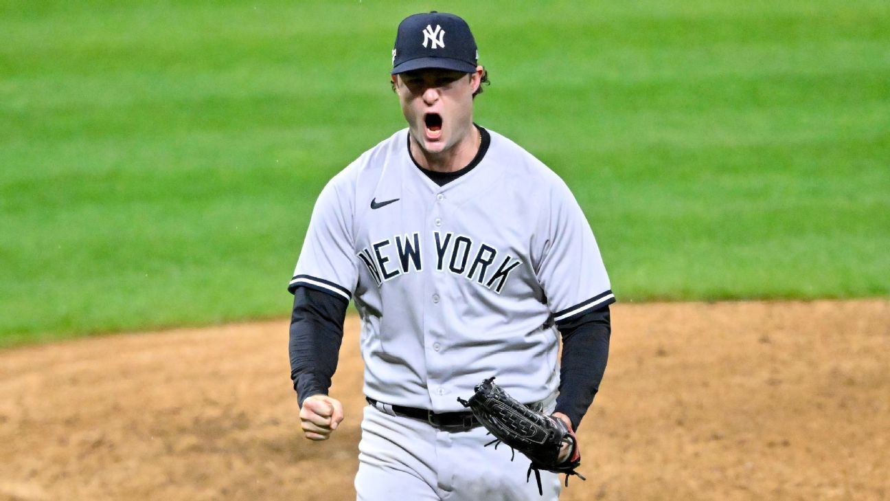 Cole's gem lifts Yankees past Guardians to force Game 5 of ALDS