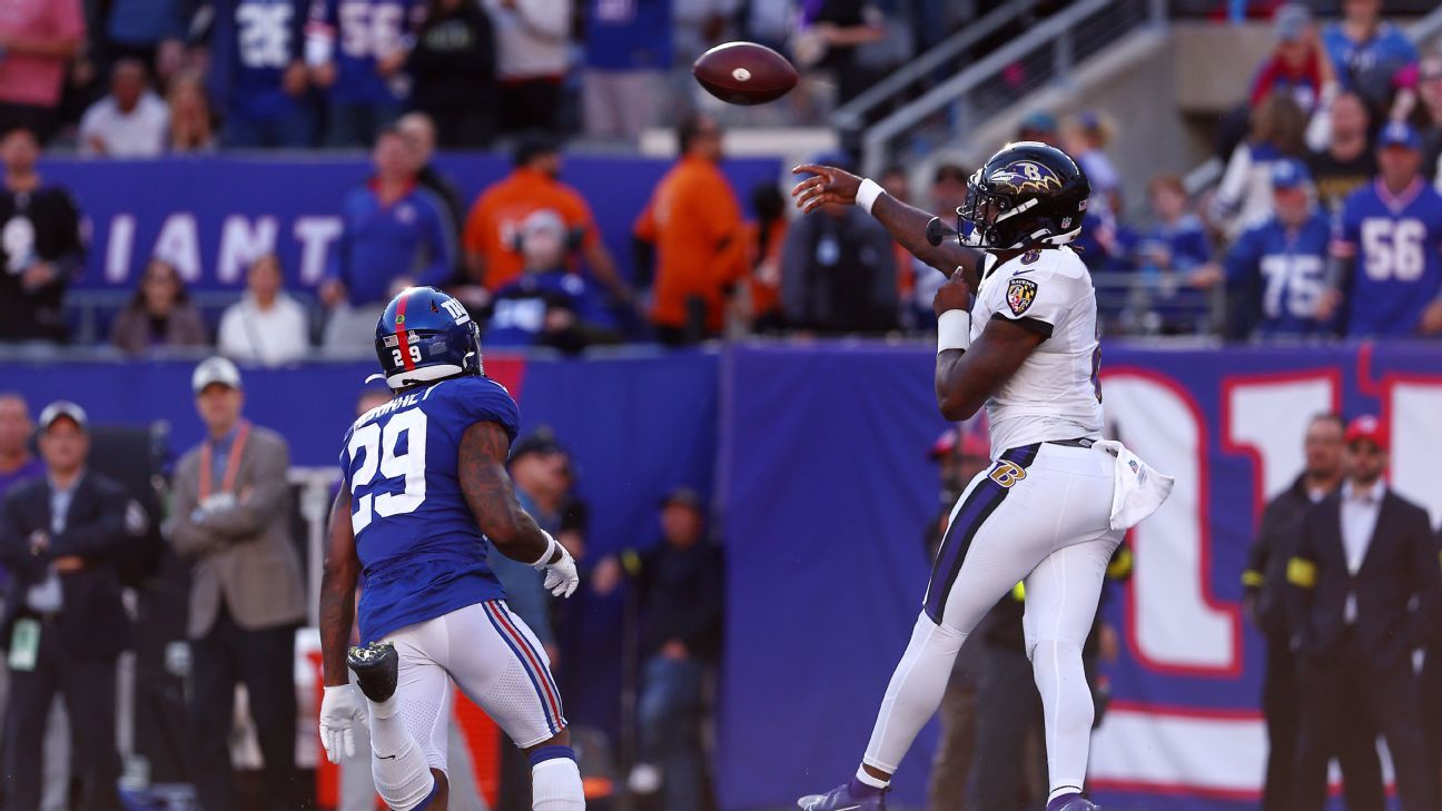 3 keys to a Giants win over Lamar Jackson, Baltimore Ravens