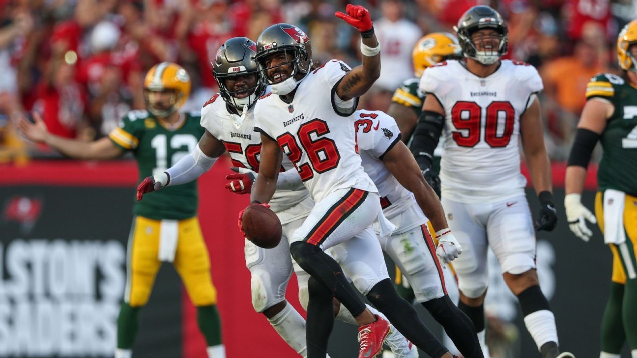 Tampa Bay Bucs vs Green Bay Packers: Week Three Inactives - Bucs