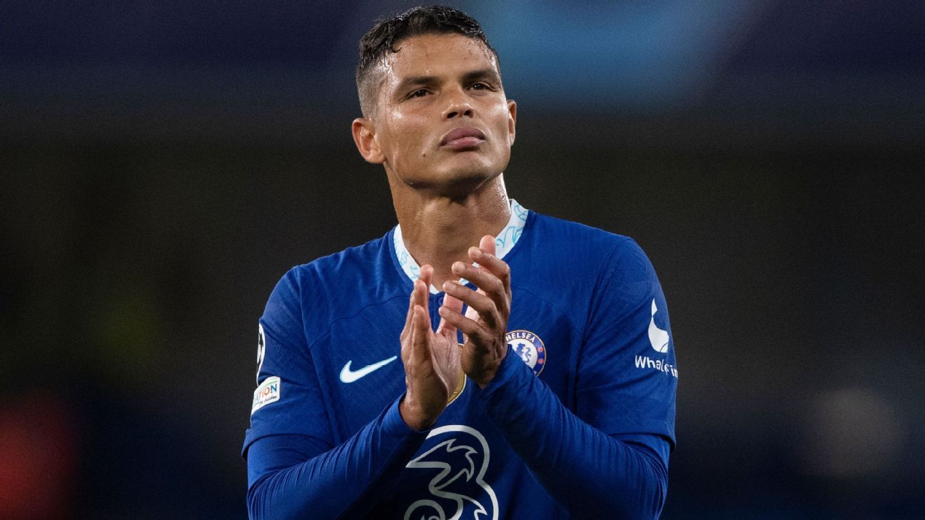 Chelsea oficializa renovação de Thiago Silva até 2024 e frustra 'sonho