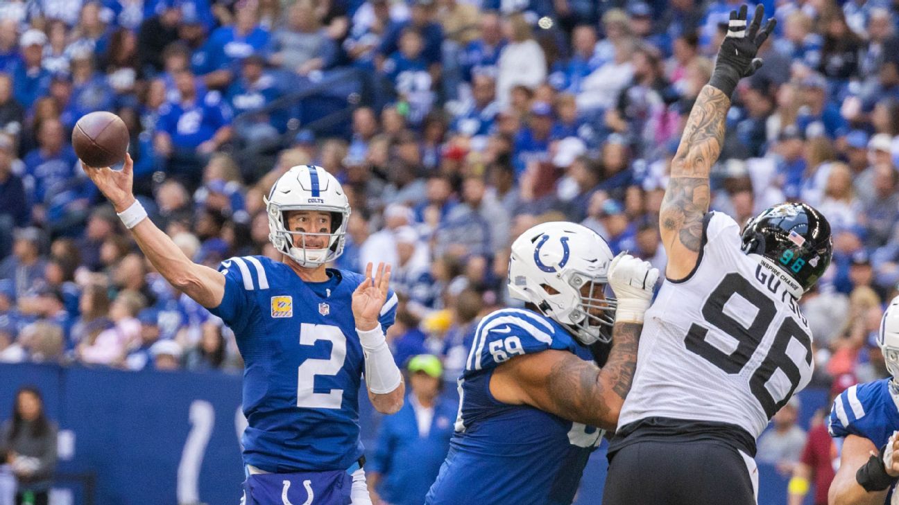 With Matt Ryan at controls, are the Colts evolving into a pass-first offense?