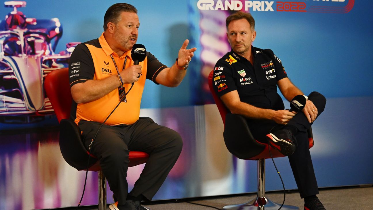 Le patron de McLaren, Brown, préoccupé par les liens plus étroits entre les équipes Red Bull