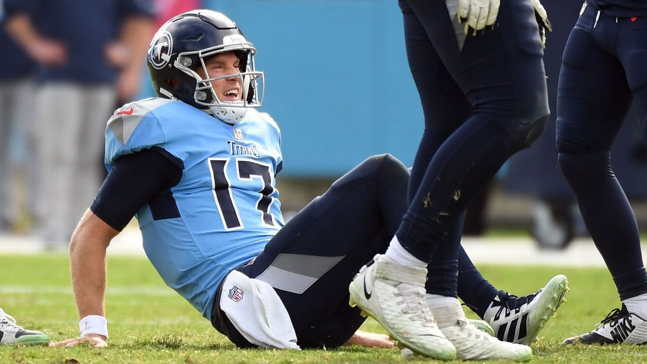 Titans QB Ryan Tannehill out vs. Chiefs; Malik Willis to start