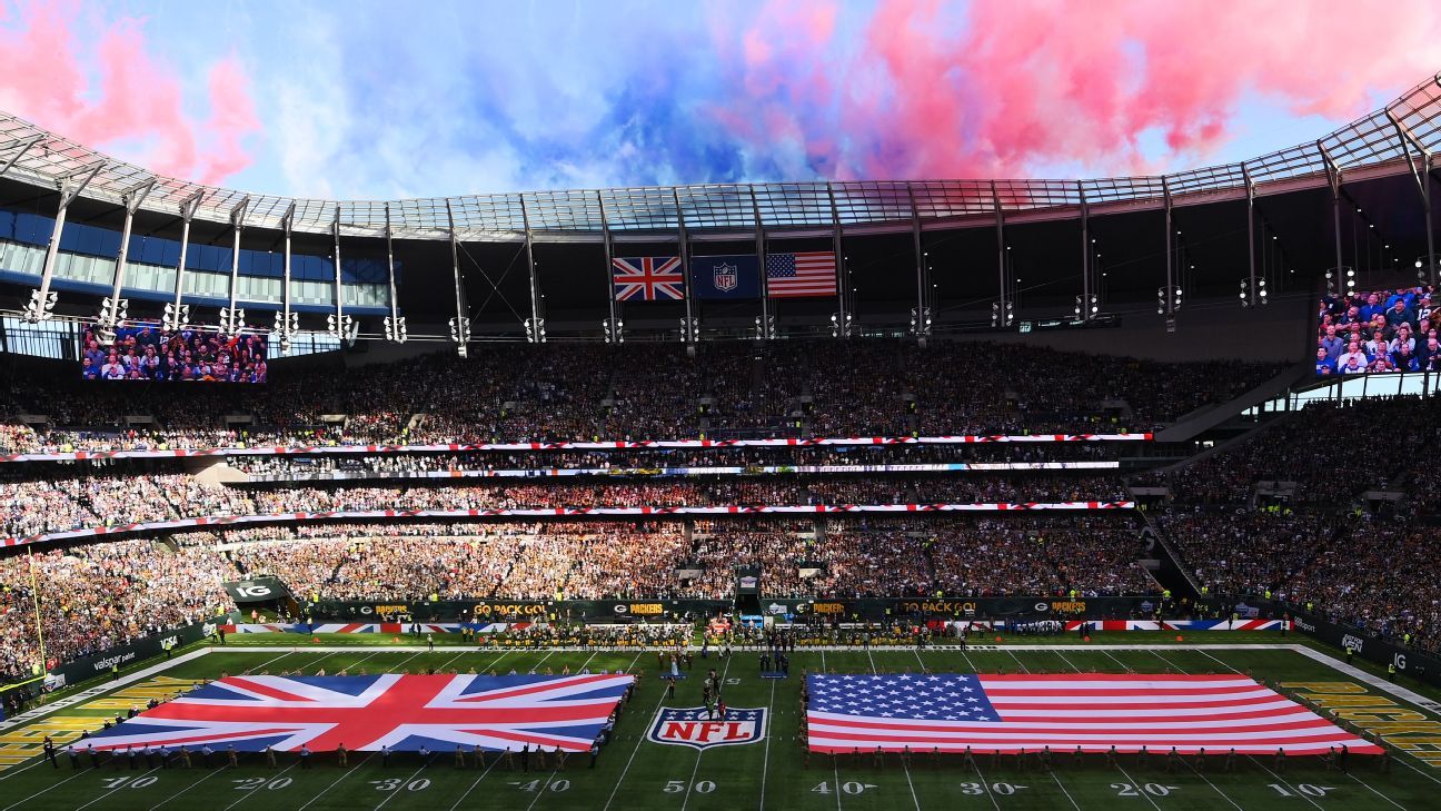 Why are the Packers playing in London vs the Giants at Tottenham Hotspur  Stadium? An overview of the NFL's International Series.