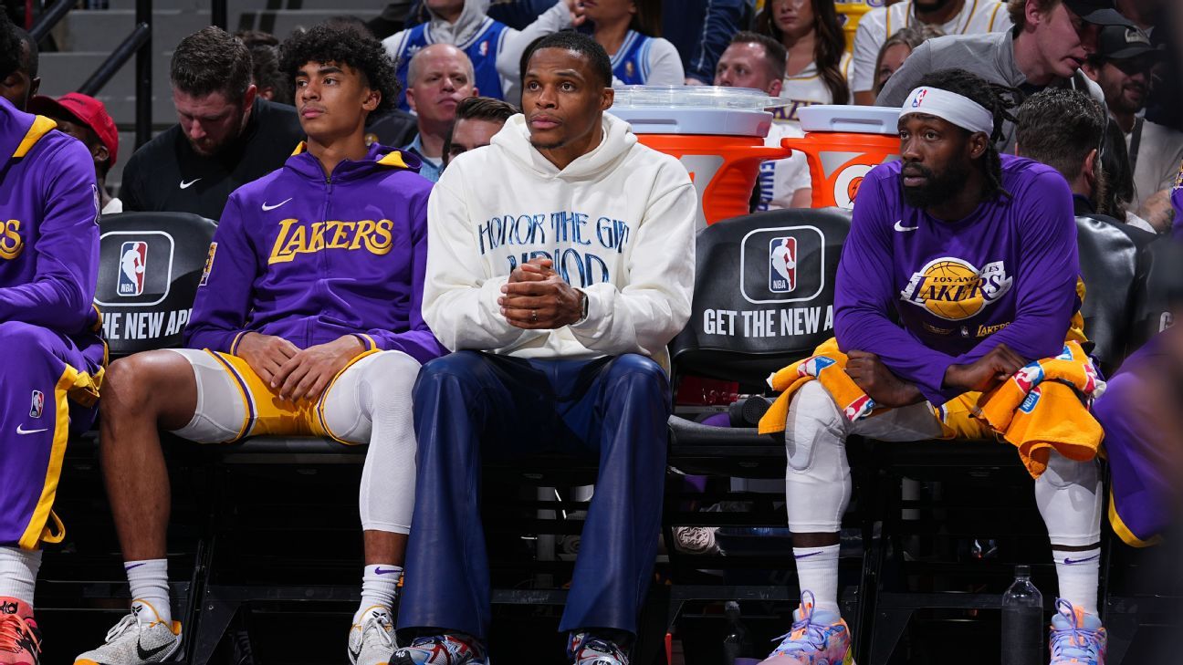 Lakers plan for Russell Westbrook to come off bench