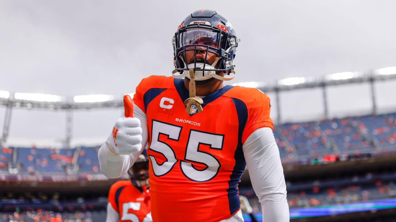 Dolphins trade for Broncos LB Bradley Chubb