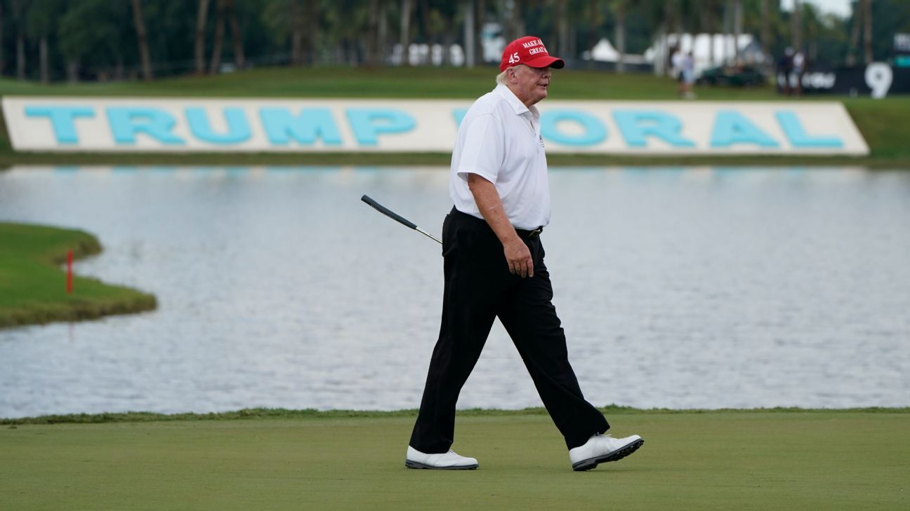 Donald Trump says Doral course set to host LIV event again