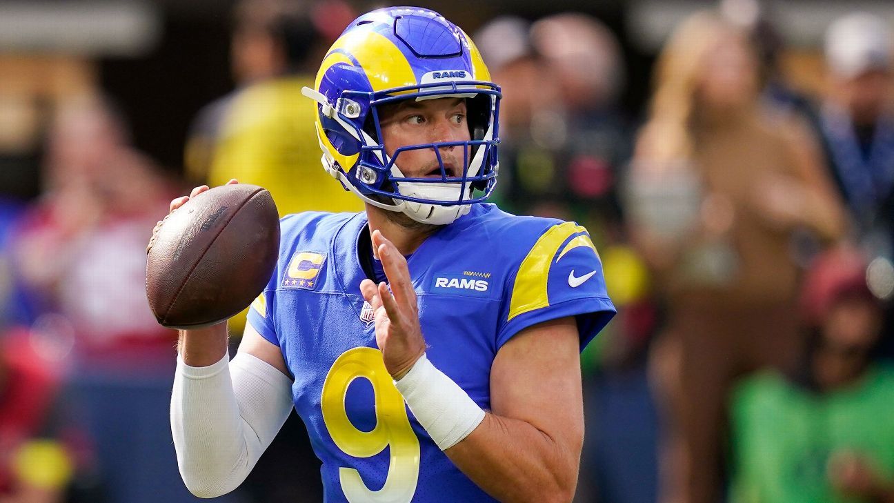 Rams' Matthew Stafford provides positive energy to offseason