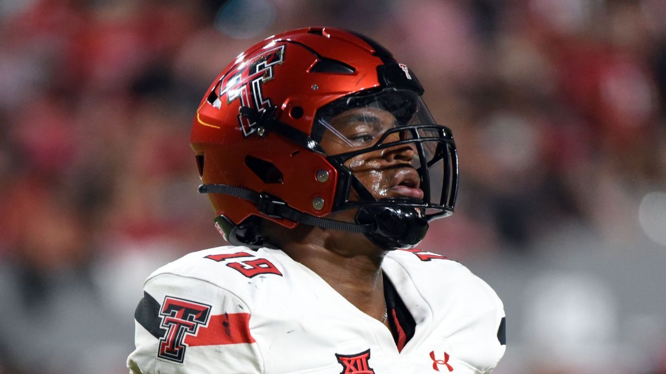 Tyree Wilson Raiders jersey: How to get 2023 NFL Draft gear online after  Texas Tech edge is picked by Las Vegas 