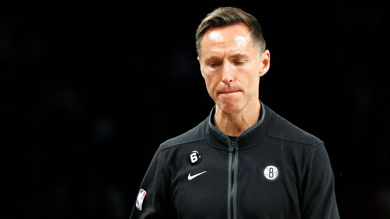 Steve Nash out as Brooklyn Nets coach after chaotic tenure