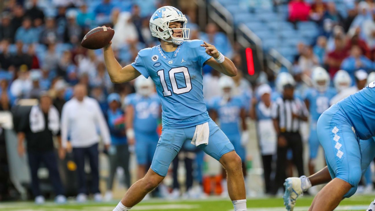 Heisman Watch 2022 - Leading contenders, current odds and Drake Maye ...