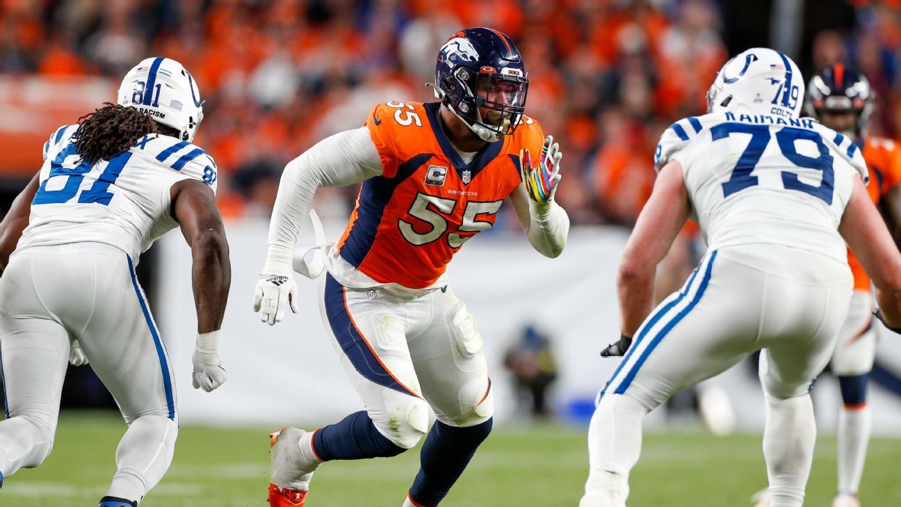 Denver Broncos trade star Bradley Chubb to Miami Dolphins