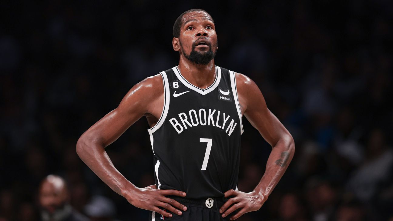 Kevin Durant, do Nets, “chocado” com saída de Steve Nash do cargo de técnico