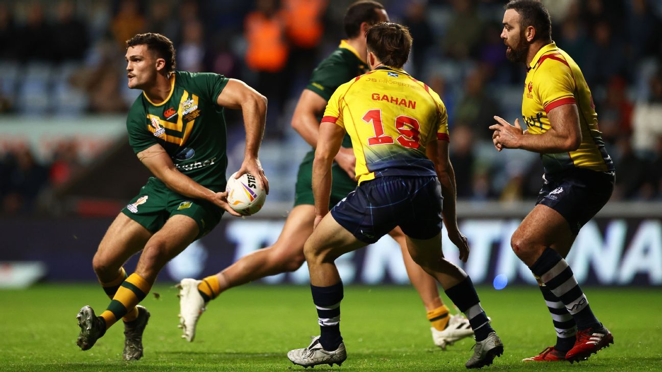 Rugby League World Cup quarterfinals preview Australia Lebanon England PNG  New Zealand Fiji Tonga Samoa