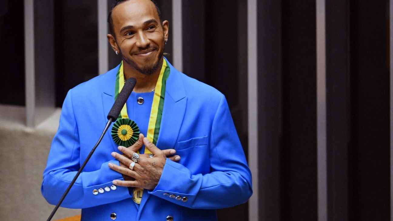 Hamilton made honorary citizen of Brazil Auto Recent