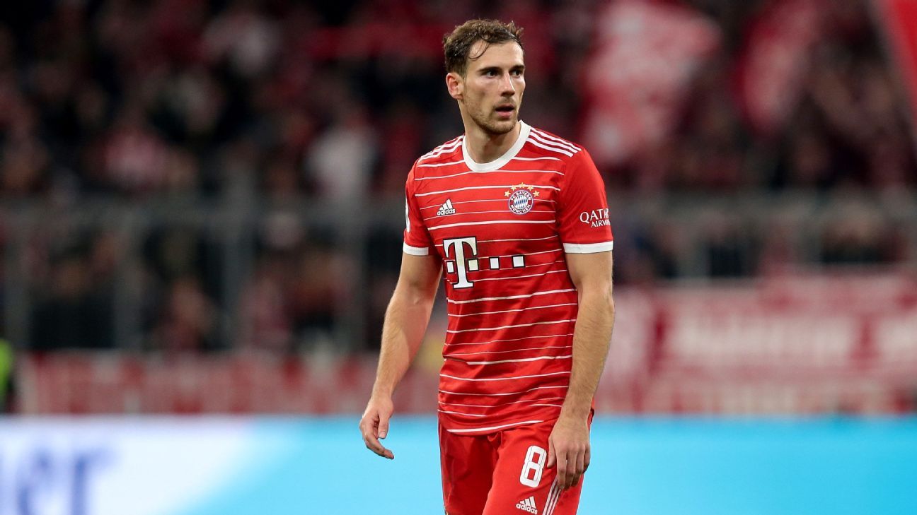 Bayern Munich midfielder Leon Goretzka out after operation on