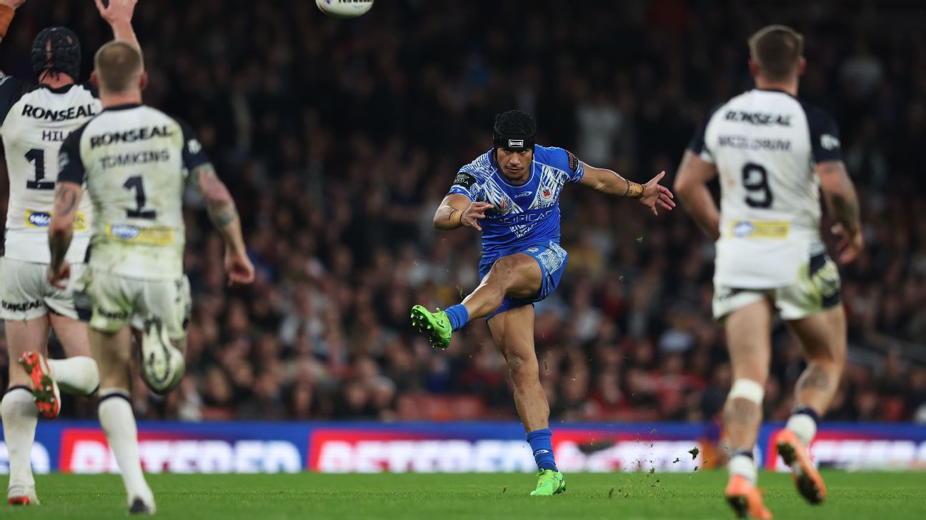 RLWC Semifinal Samoa stun England to book RLWC final spot - ESPN