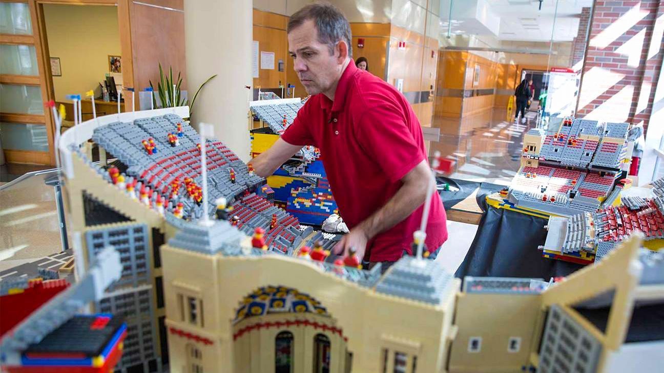The Lego stadium that might be saving lives