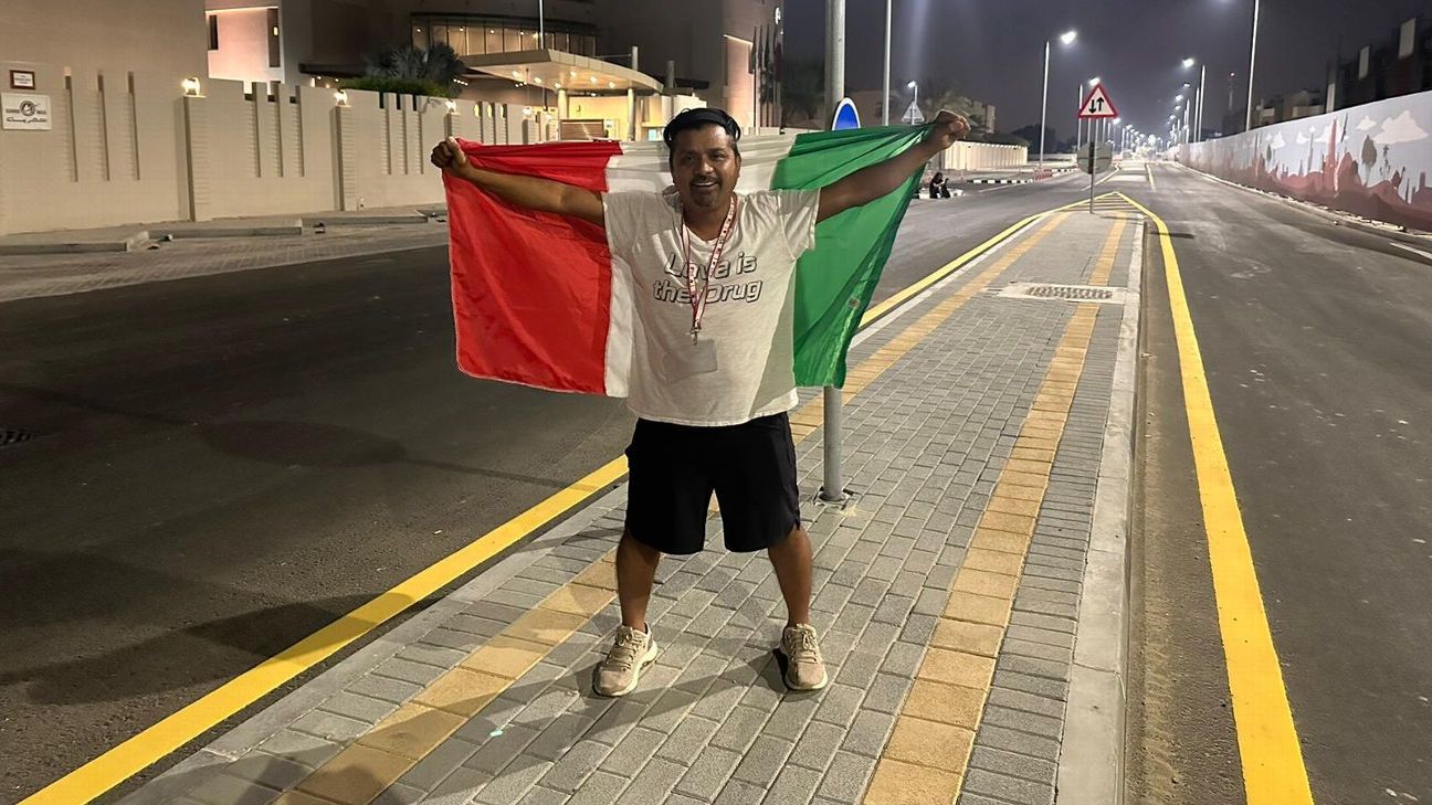 Conoce al primer aficionado en recibir a la Selección Mexicana en su hotel de Qatar