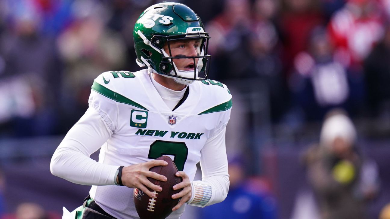 Jets QB Zach Wilson, als Mike White, begint tegen de Jaguars