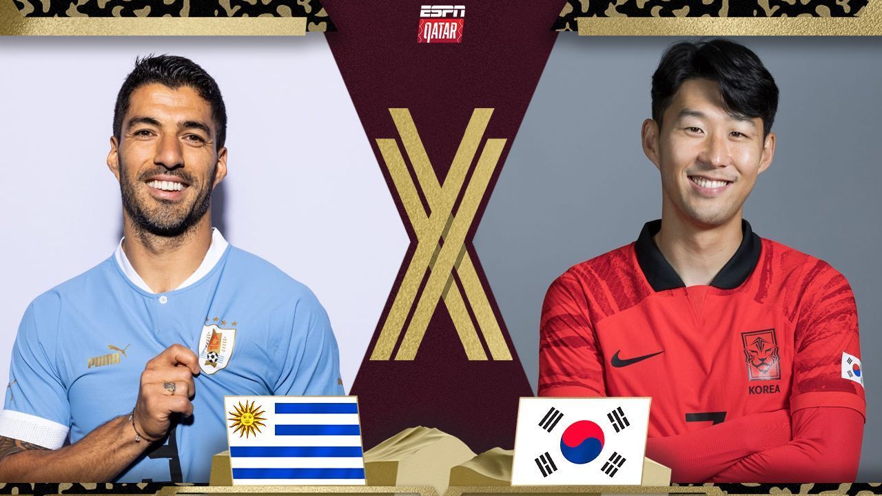 URUGUAI X COREIA DO SUL AO VIVO - COPA DO MUNDO 2022 