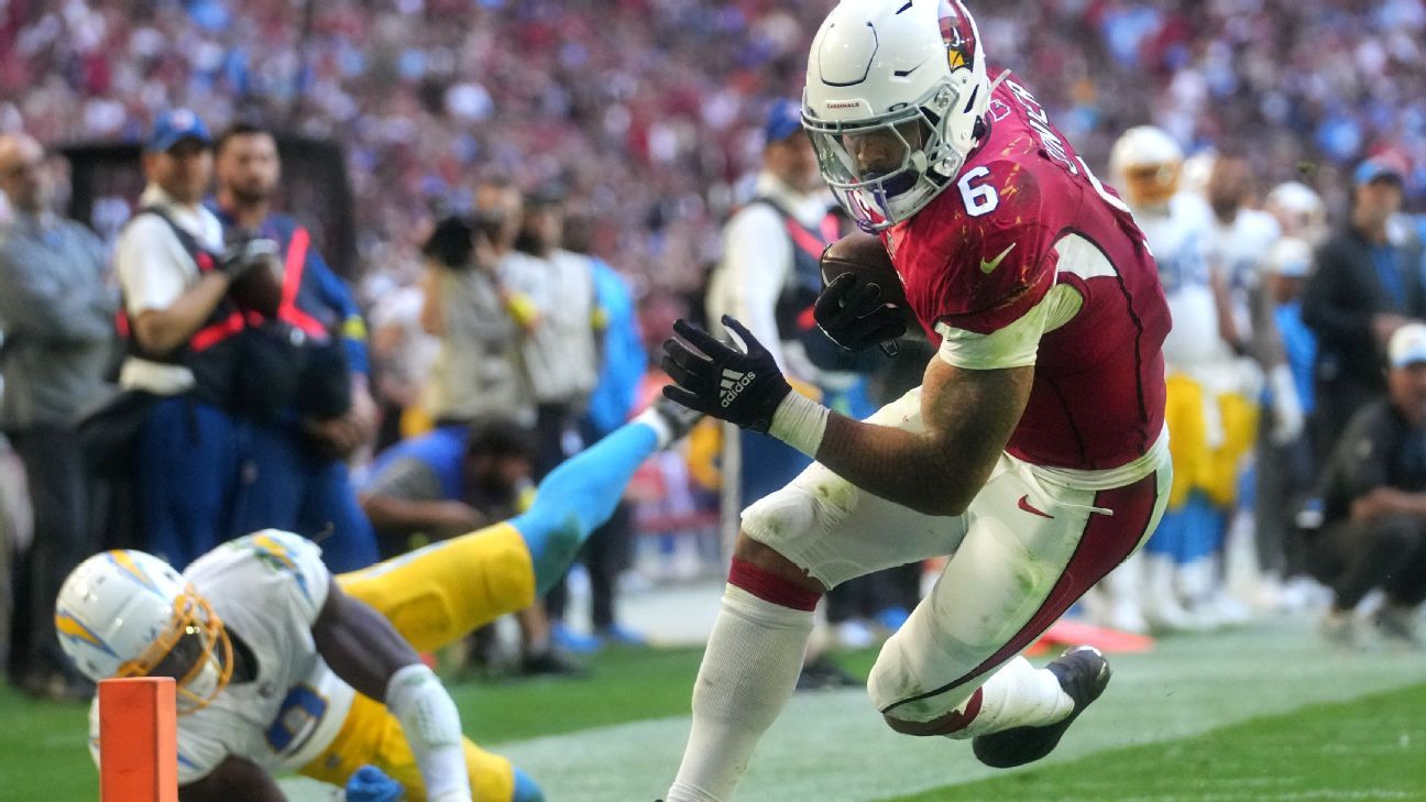 James Conner has found a real home with the Arizona Cardinals