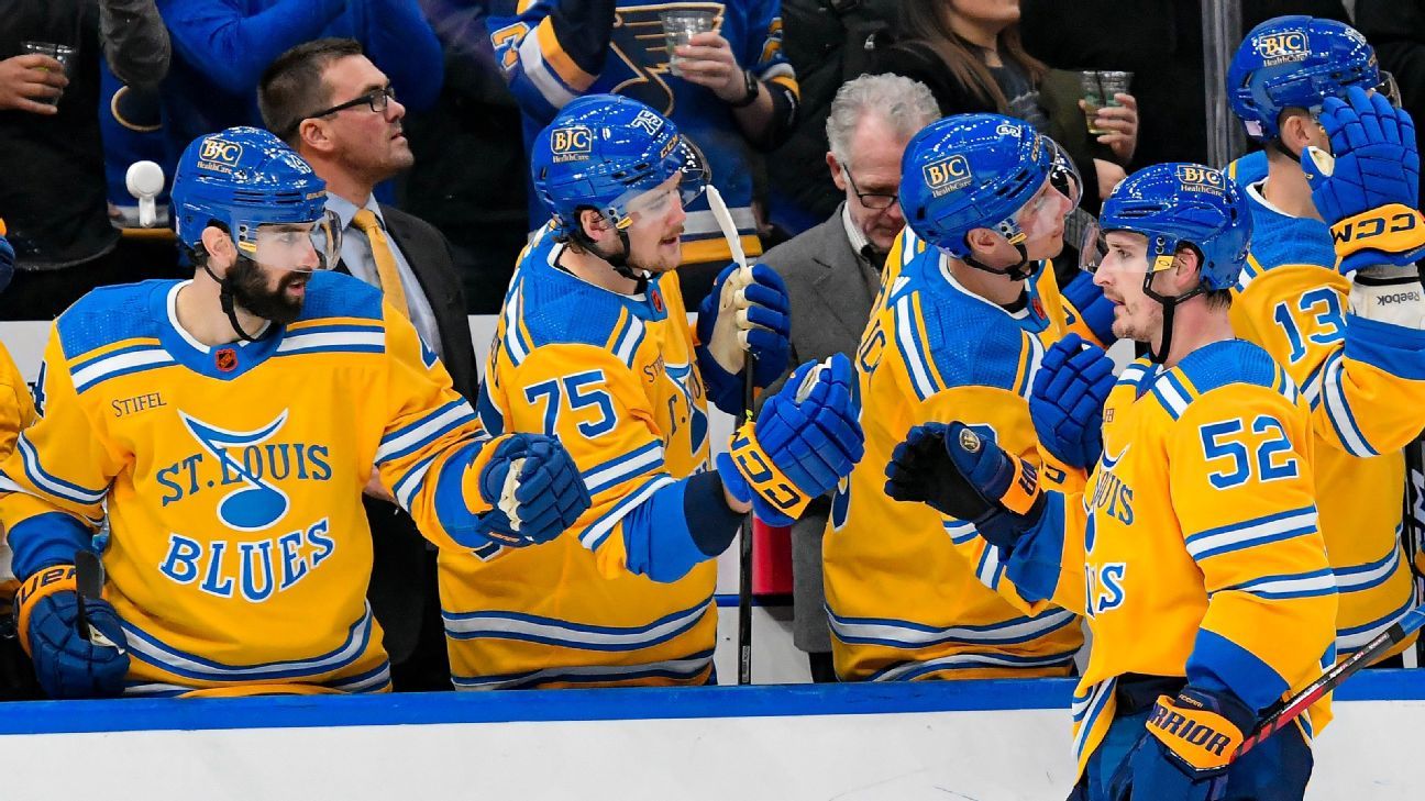 St. Louis Blues - The team is on the road, but you can still watch