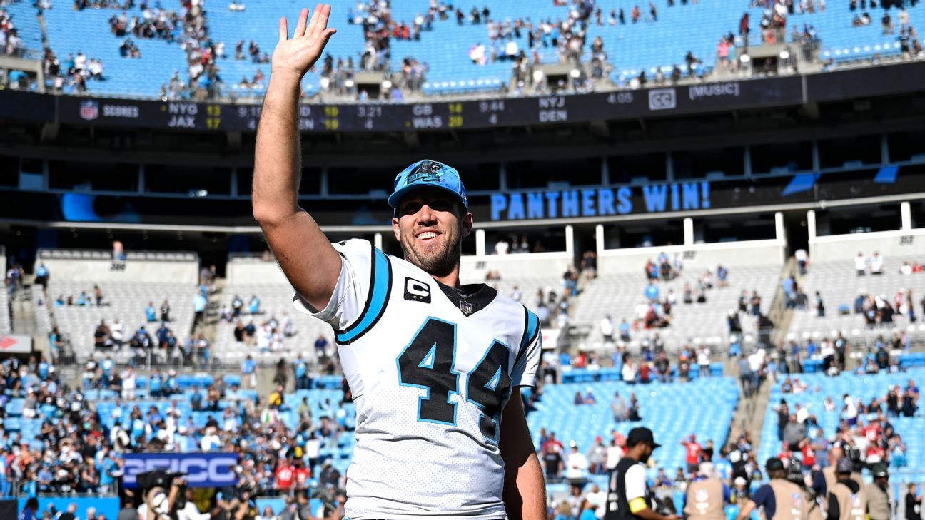 Carolina Panthers - Be sure to follow Panthers long snapper J.J. Jansen on  twitter for Trivia Tuesday tomorrow! Also, when he hits 3,000 followers,  he's giving away tickets to a Panthers game!