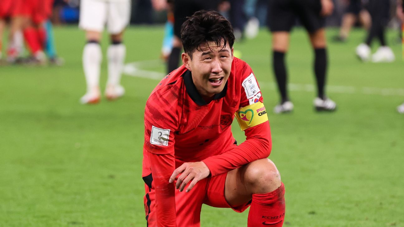 Son steps up as South Korea’s late win sends Uruguay out and sums up crazy World Cup