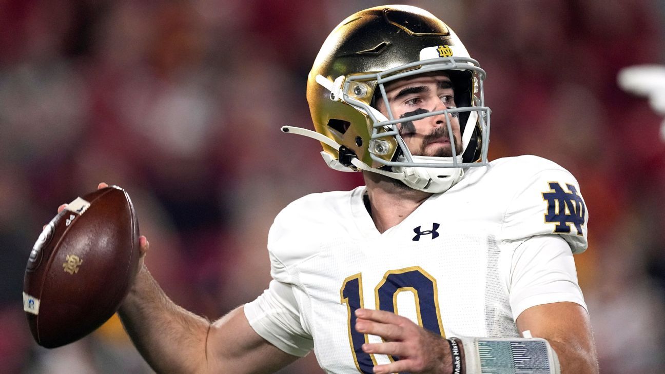 PFF College on X: Former Notre Dame QB Ian Book will be making