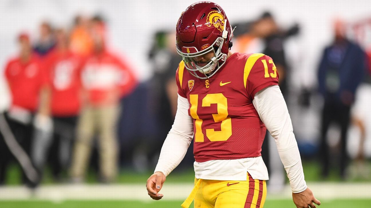 USC's Caleb Williams uncertain for bowl with hamstring injury