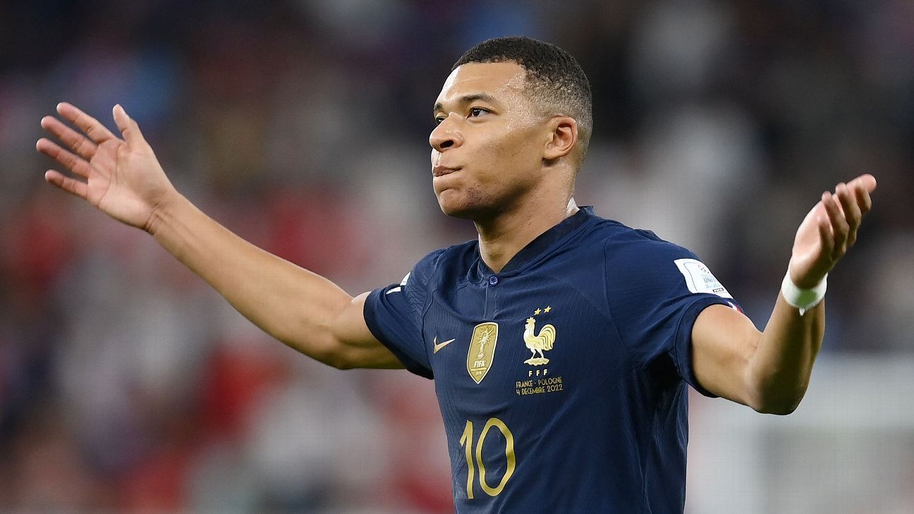 Aos 23 anos! Mbappé supera Pelé e quebra recordes na Copa do Catar