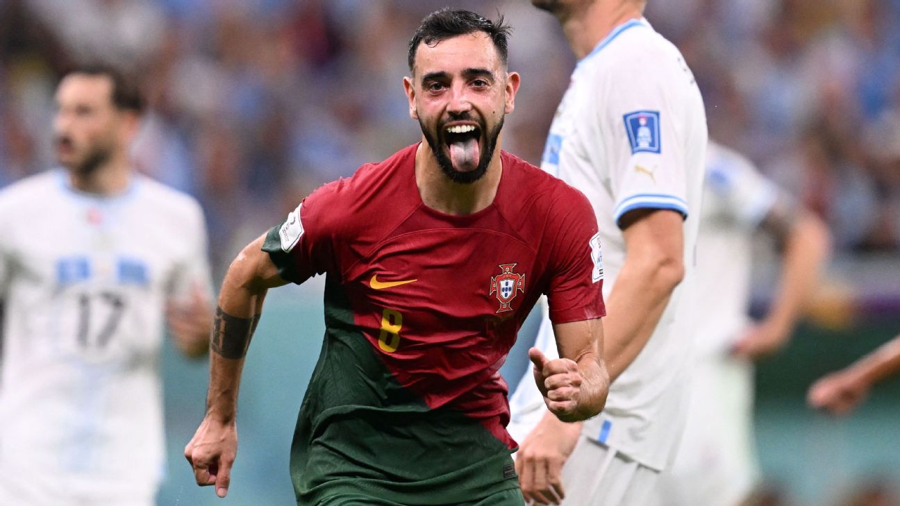 Bruno Fernandes has been Portugal's key player at World Cup