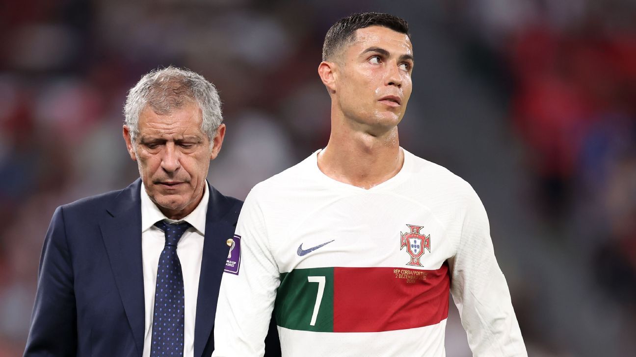 Ronaldo blasted by Portugal coach for substitution reaction