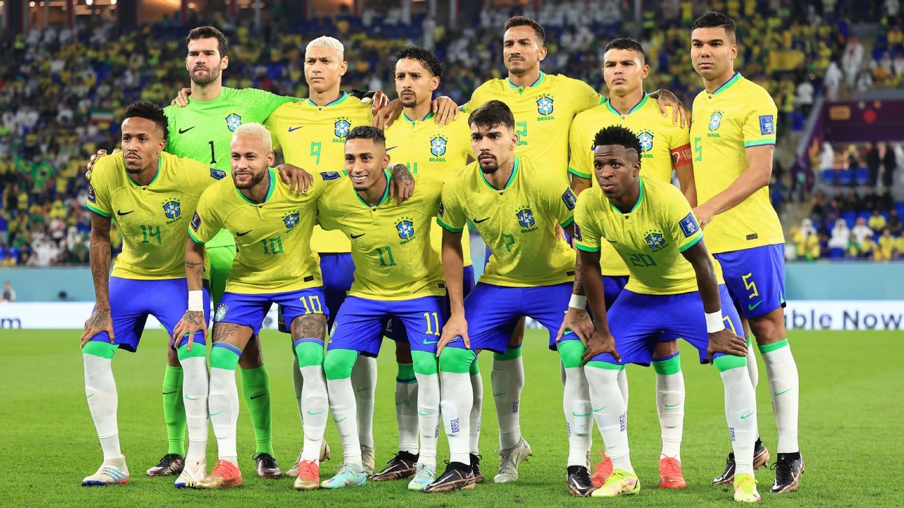 a equipe de futebol do Brasil