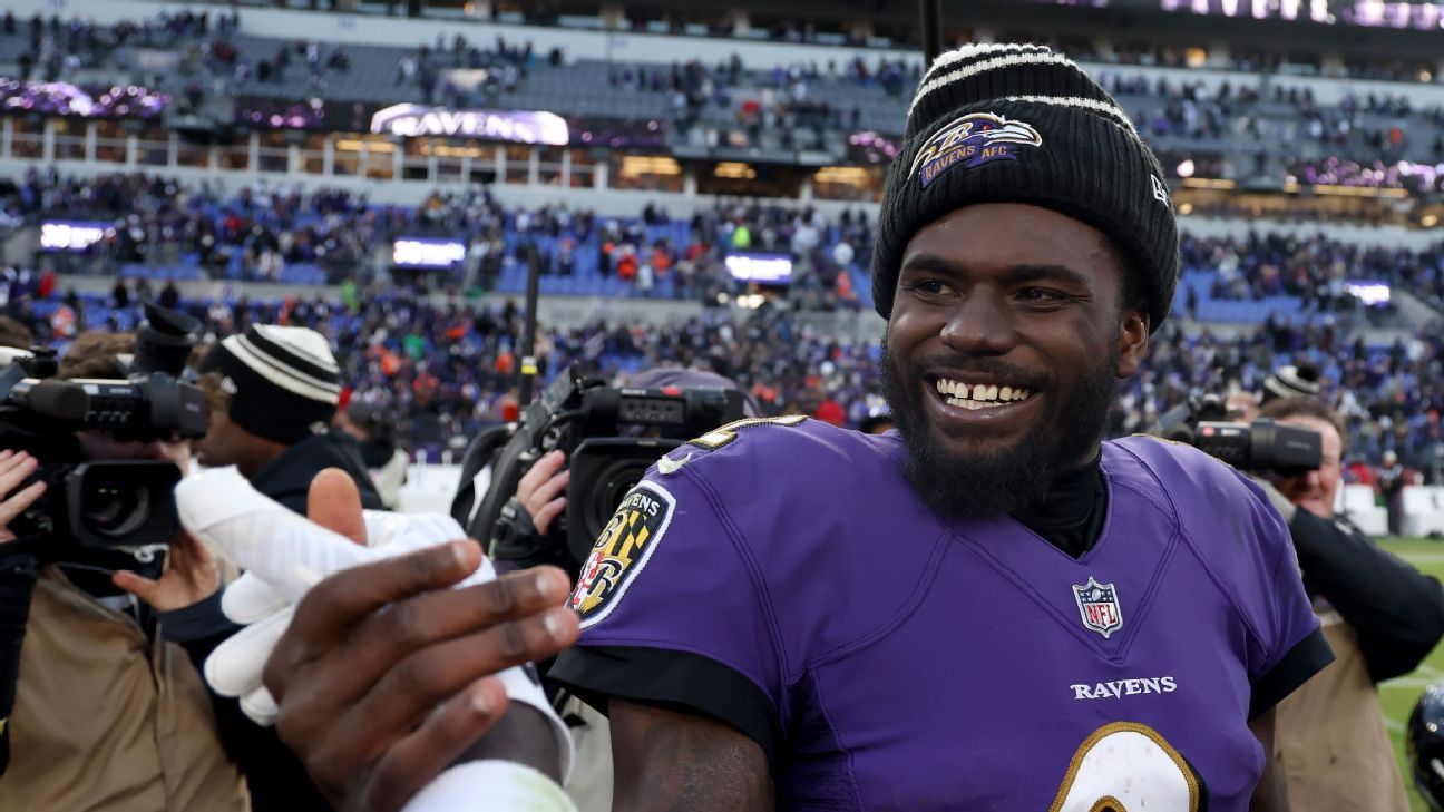 Photos: Ravens at the 2023 Pro Bowl Games