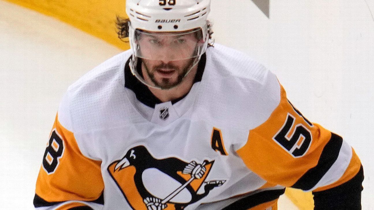 Letang, 35, returns after 2nd stroke as Pens win