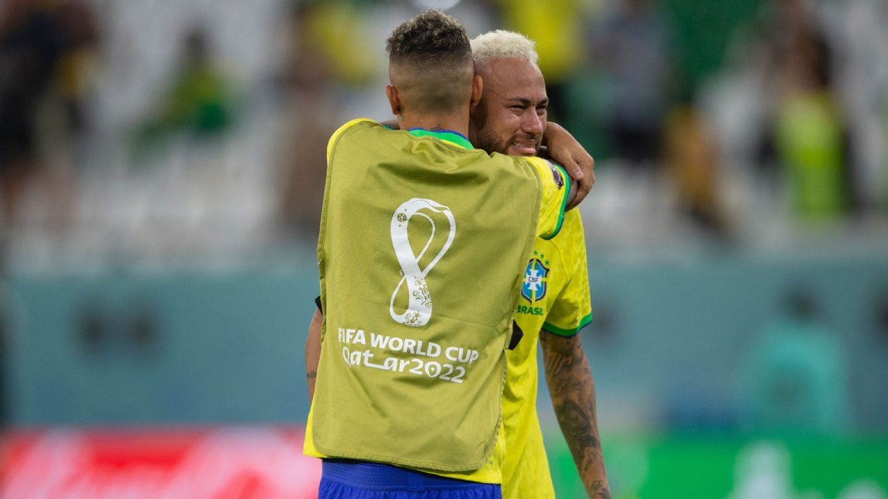 Neymar lembra decisão polêmica em pênaltis contra a Croácia e é sincero sobre clima após eliminação: 'Vi meu enterro como vai ser'